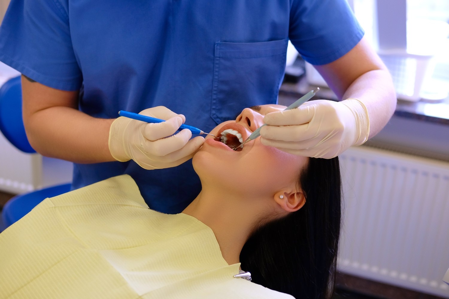 Periodontics and gum health treatment illustration